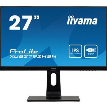 IIYAMA Monitor LED Iiyama ProLite XUB2792HSC-B1, 27inch, 1920x1080, 4ms GTG, Black