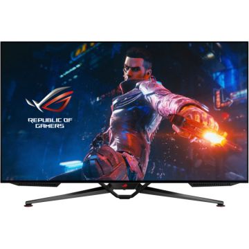 Monitor LED ASUS Gaming ROG Swift PG42UQ 41.5 inch UHD OLED 0.1 ms 138 Hz HDR G-Sync Compatible