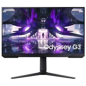 Samsung Monitor Gaming VA LED Samsung Odyssey G3 27 LS27AG32ANUXEN, Full HD (1920 x 1080), HDMI, DisplayPort, AMD FreeSync, 165 Hz, 1 ms, Negru