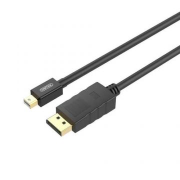 Cablu miniDisplayPort - DisplayPort Unitek, M/M, 3m, Negru