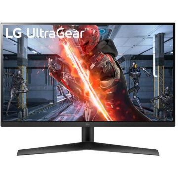 LG Monitor Gaming IPS LED LG 27 27GN60R-B, Full HD (1920 x 1080), HDMI, DisplayPort, AMD FreeSync, Nvidia G-Sync, 144 Hz, 1 ms, Negru
