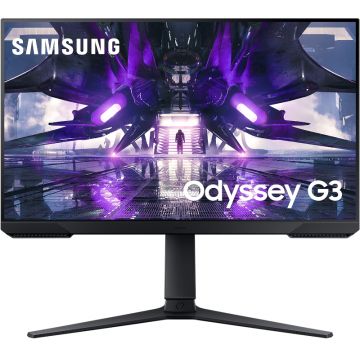 Monitor LED Samsung Gaming Odyssey G3 LS24AG300NRXEN 23.8 inch FHD VA 1 ms 144 Hz FreeSync Premium