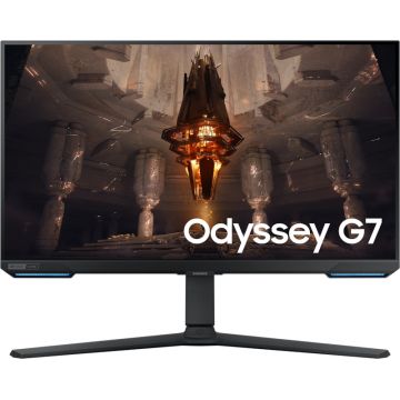 Monitor LED Samsung Gaming Odyssey G7 LS28BG700EPXEN 27 inch UHD IPS 1 ms 144 Hz HDR G-Sync Compatible & FreeSync Premium Pro