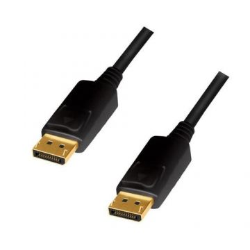 Cablu LogiLink Displayport, 2M, Negru