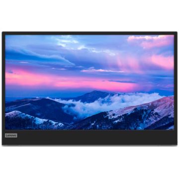 Monitor LED Lenovo Portabil L15 15.6 inch FHD IPS 6 ms 60 Hz USB-C