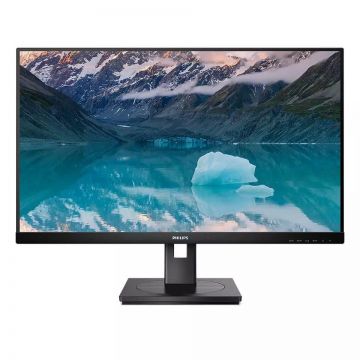 MONITOR Philips 242S9JML/00 23.8 inch, Panel Type: VA, Backlight: WLED ,Resolution: 1920x1080, Aspect Ratio: 16:9, Refresh Rate:75Hz, Responsetime GtG: 4 ms, Brightness: 300 cd/m², Contrast (static): 3000:1,Contrast (dynamic): 50M:1, Viewing angle: 178/1
