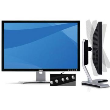 Monitor Refurbished DELL 2208WFPT, 22 Inch LCD, 1680 x 1050, VGA, DVI, USB