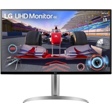 Monitor LED LG 32UQ750P-W 31.5 inch UHD VA 4 ms 144 Hz USB-C HDR FreeSync Premium