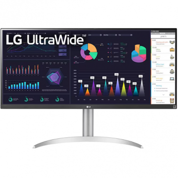 Monitor 34WQ650-W LED IPS 34inch   UltraWide Full HD 100Hz AMD FreeSync HDR10 Alb