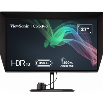 VIEWSONIC Monitor IPS LED ViewSonic 27 VP2786-4K, Ultra HD (3840 x 2160), HDMI, DisplayPort, Pivot, Boxe, Negru