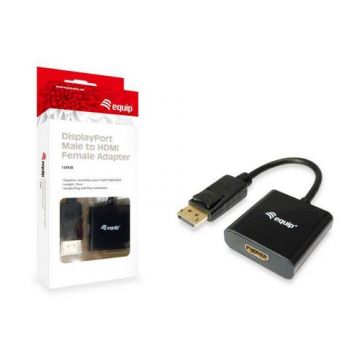 Adaptor EQUIP 133438, DisplayPort - HDMI, 45x16x250mm