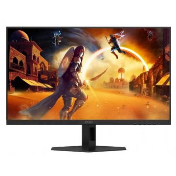 AOC Monitor Gaming AOC 24G4XE, 23.8 inch FHD, HDMI, DisplayPort, Boxe, 180 Hz, 1 ms, Negru