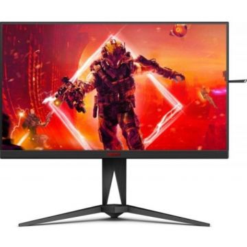 AOC Monitor Gaming AOC 3AG325QZN/EU, 31.5 inch QHD, HDMI, DisplayPort, 240 Hz, 1 ms, Negru