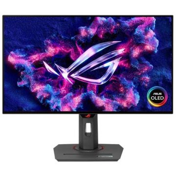 Asus Monitor Gaming Asus ROG Strix XG27AQDMG, 27 inch QHD, HDMI, DisplayPort, Pivot, 240Hz, 0.03 ms, Negru