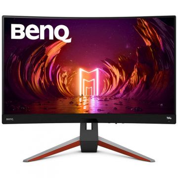 benq Monitor Gaming Curbat BenQ MOBIUZ EX2710R, 27 inch, LED, QHD, VA ,1ms, 165Hz, Black