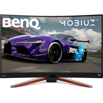 benq Monitor LED Gaming Curbat BenQ MOBIUZ EX3210R, 31.5inch QHD VA, 1ms, 165Hz, Negru