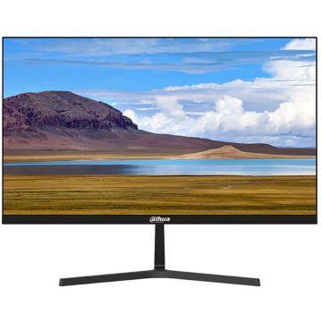 Dahua Monitor VA LED Dahua 23.8 LM24-B200S, Full HD (1920 X 1080), VGA, HDMI, 75 Hz, 5 ms, Negru