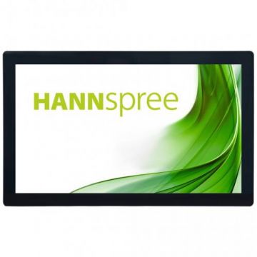 HANNSPREE Display Portabil TFT LED Hannspree 15.6 HO165PTB, Full HD (1920 x 1080), VGA, HDMI, DisplayPort, Touchscreen, Pivot, Boxe, Negru