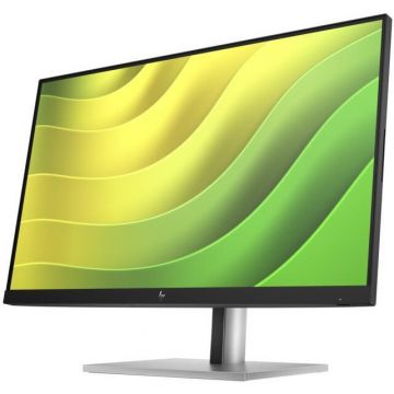 HP Monitor IPS LED HP 23.8 E24Q G5, QHD (2560 x 1440), HDMI, DisplayPort, Pivot, Negru/Argintiu