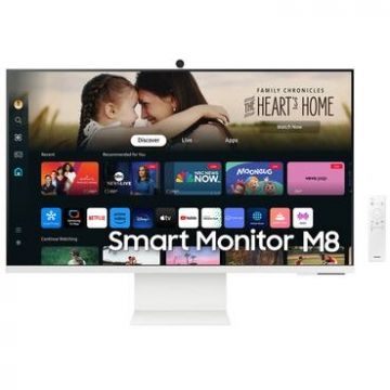 Monitor LCD S32DM801UU 32inch UHD Smart M80D Alb