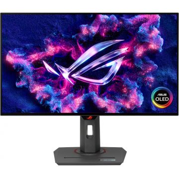 Monitor LED ASUS Gaming ROG Strix XG27AQDMG 27 inch QHD OLED 0.03 ms 240 Hz HDR G-Sync Compatible & FreeSync Premium