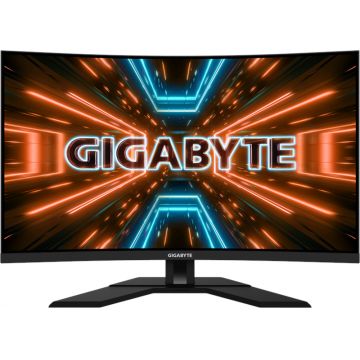 Monitor LED GIGABYTE Gaming M32UC Curbat 31.5 inch UHD VA 1 ms 160 Hz KVM USB-C HDR FreeSync Premium Pro