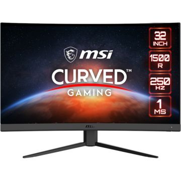 Monitor LED MSI Gaming G32C4X Curbat 31.5 inch FHD VA 1 ms 250 Hz HDR