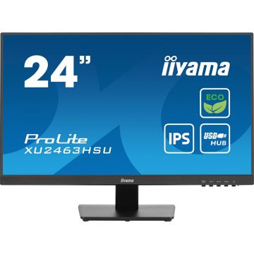 Monitor LED ProLite XU2463HSU-B1 23.8 inch FHD IPS 3ms 100Hz Black