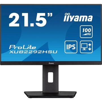 Monitor LED ProLite XUB2292HSU-B6 21.5 inch FHD IPS 0.4ms 100Hz Black