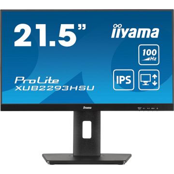 Monitor LED ProLite XUB2293HSU-B6 21.5 inch FHD IPS 1ms 100Hz Black