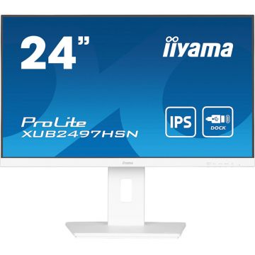 Monitor LED ProLite XUB2497HSN-W1 23.8 inch FHD IPS 1ms 100Hz White