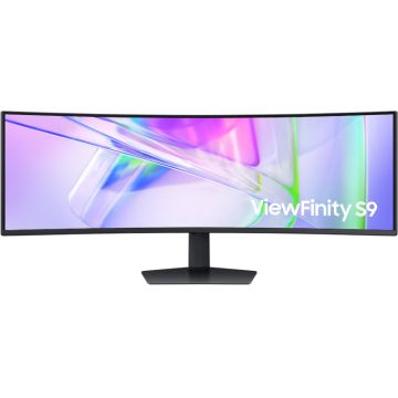 Monitor LED Samsung ViewFinity S9 S95UC LS49C950UAUXEN Curbat 49 inch DQHD VA 5 ms 120 Hz USB-C HDR