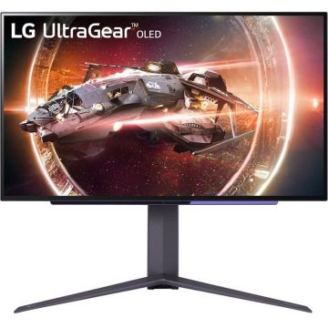 Monitor OLED Gaming UltraGear OLED 27GS95QX-B 26.5 inch QHD 0.03ms 240Hz Black