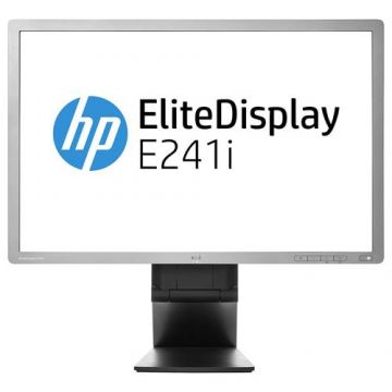 Monitor Refurbished HP EliteDisplay E241i, 24 inch, IPS, LED, VGA, DVI, USB, Full HD