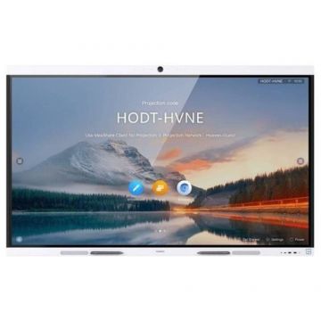 Ecran interactiv 86 inch, 4K UHD, Windows 11, 4GB RAM, WiFi 5, camera integrata, microfon, difuzor - HUAWEI IdeaHub B2