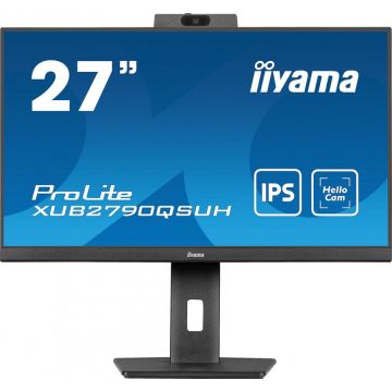 IIYAMA Monitoir iiyama ProLite XUB2790QSUH-B1 LCD 68,6 cm (27) 2560 x 1440 Pixel 4K Ultra HD LED Negru