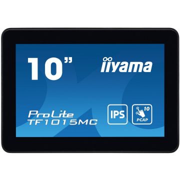 IIYAMA Monitor IPS LED Iiyama 10.1 TF1015MC-B3, 1280 x 800, VGA, HDMI, DisplayPort, Touchscreen, Negru