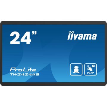 IIYAMA Monitor IPS LED iiyama ProLite 23.8 TW2424AS-B1, Full HD (1920 x 1080), HDMI, Boxe, Touchscreen, Negru