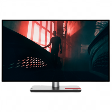 Lenovo Monitor IPS LED Lenovo ThinkVision 27 P27q-30, QHD (2560 x 1440), HDMI, DisplayPort, Pivot, Negru