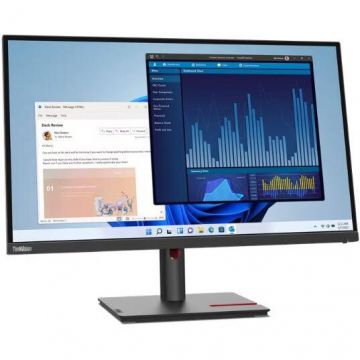 Lenovo Monitor Lenovo ThinkVision T27p-30 68,6 cm (27) 3840 x 2160 Pixel 4K Ultra HD LED Negru