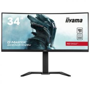 Monitor G-MASTER Red Eagle GCB3481WQSU-B1 LED 86.4cm 34inch HDR Negru