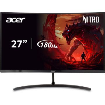 Monitor LED Acer Gaming Nitro ED273US3 Curbat 27 inch QHD VA 1 ms 180 Hz HDR FreeSync