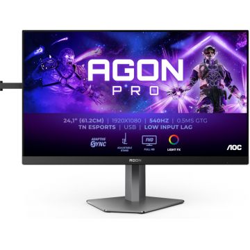 Monitor LED AOC Gaming AGON AG246FK 24.1 inch FHD TN 0.3 ms 540 Hz HDR