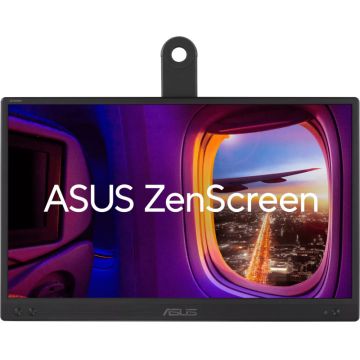 Monitor LED ASUS Portabil ZenScreen MB166CR 15.6 inch FHD IPS 5 ms 60 Hz USB-C