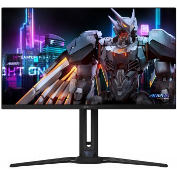 Monitor LED GIGABYTE Gaming AORUS FO27Q2 27 inch QHD QD-OLED 0.03 ms 240 Hz USB-C HDR FreeSync Premium Pro