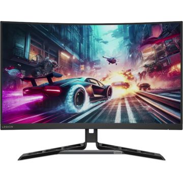 Monitor LED Lenovo Gaming Legion R32qc-30 Curbat 31.5 inch QHD VA 0.5 ms 180 Hz FreeSync