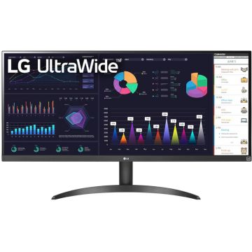 Monitor LED LG 34WQ500-B 34 inch UWFHD IPS 5 ms 100 Hz HDR FreeSync