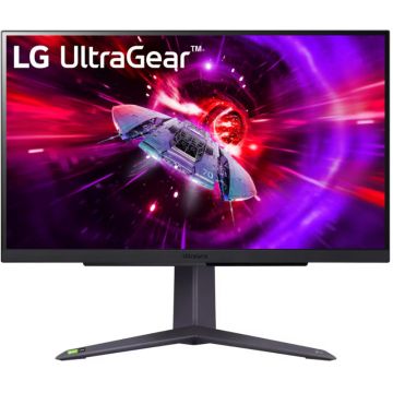 Monitor LED LG Gaming UltraGear 27GR75Q-B 27 inch QHD IPS 1 ms 165 Hz HDR FreeSync Premium & G-Sync Compatible