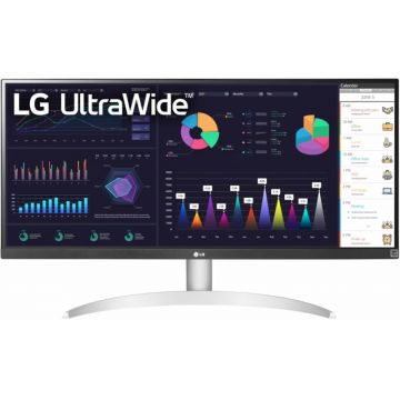 Monitor LED LG UltraWide 29WQ600-W 29 inch UWFHD IPS 5 ms 100 Hz USB-C HDR FreeSync