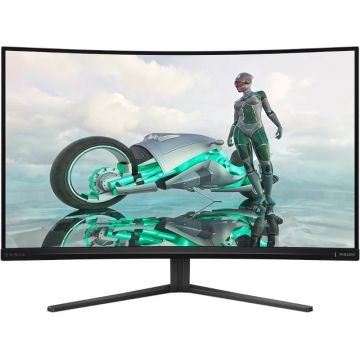 Monitor LED Philips Gaming 32M2C3500L Curbat 31.5 inch QHD VA 0.5 ms 180 Hz HDR FreeSync Premium